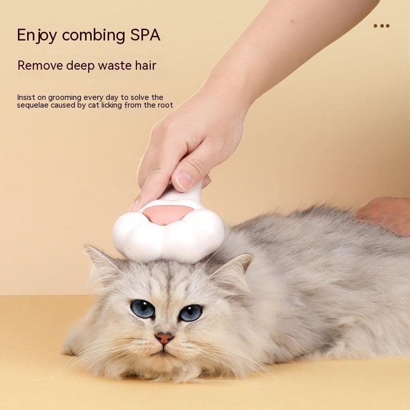 Pet Comb Massage & Hair Removal Comp For Cats